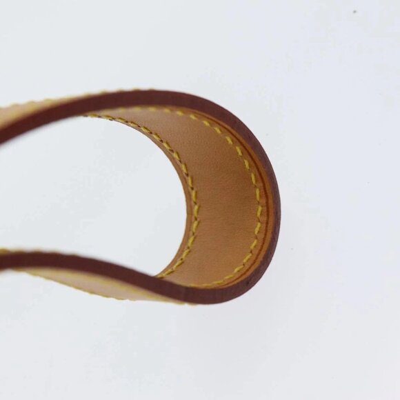 LOUIS VUITTON Less Baxter MM Dog Leash Leather Beige M58051 LV Auth 86281 - Picture 12 of 13